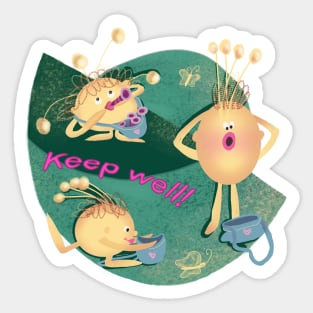 Keep well Sticker